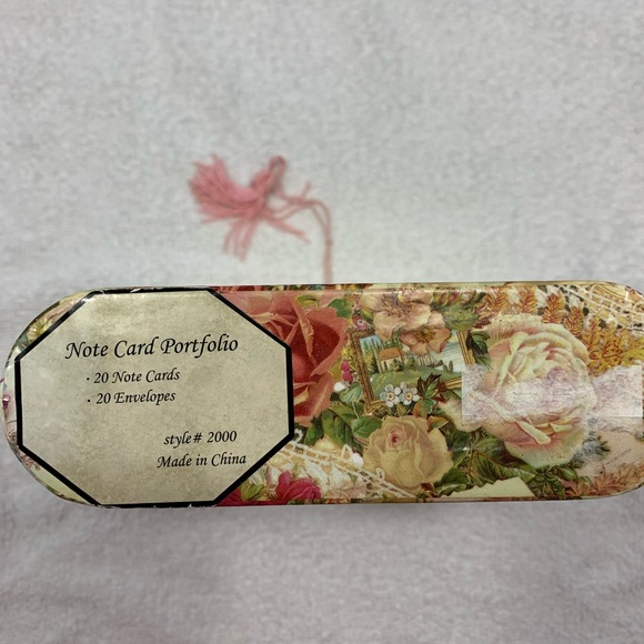 20 count Note cards portfolio - Picture 2 of 7